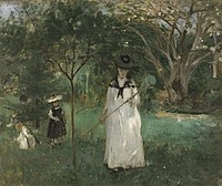 200px-Berthe Morisot Caça de borboleta