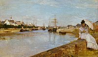 200px-Berthe Morisot The Harbor at Lorient