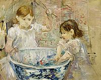 200px-Morisot Berthe Children at the bas