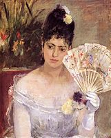 Berthe Morisot Jeune fille au bal